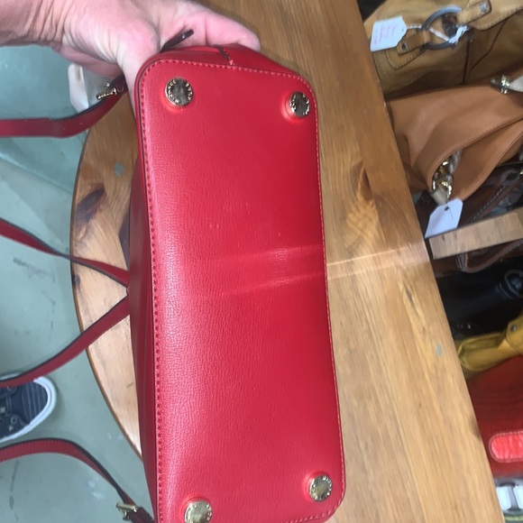 Michael Kors Backpack π in beautiful dark red w/ gold hardware - Picture 8 of 13